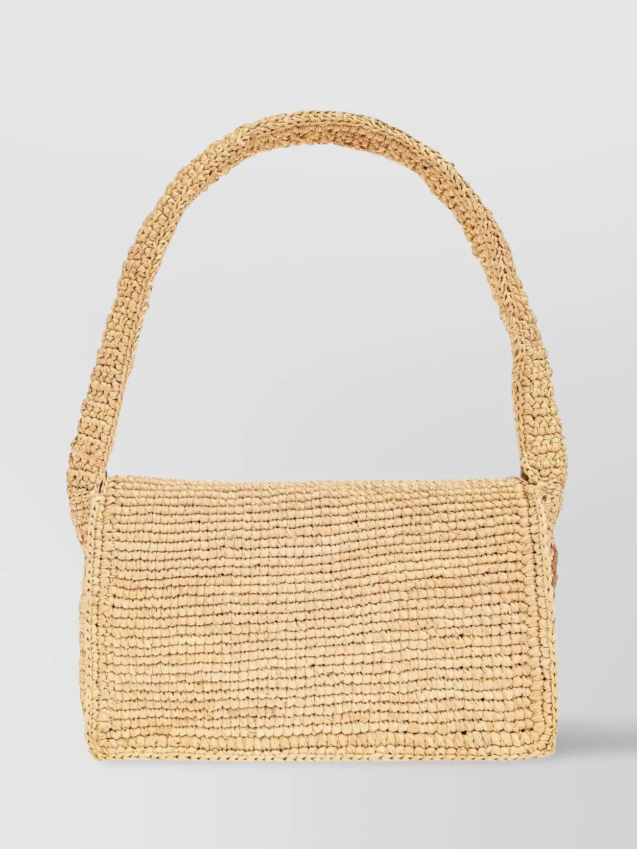 By Malene Birger Circular Handle Woven Texture Bag