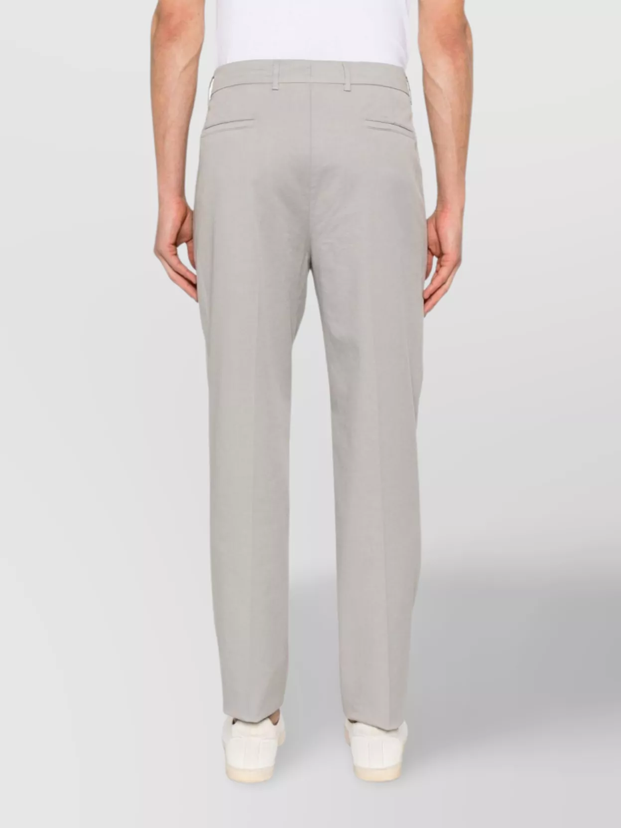 Brunello Cucinelli Straight Trousers Back Pockets
