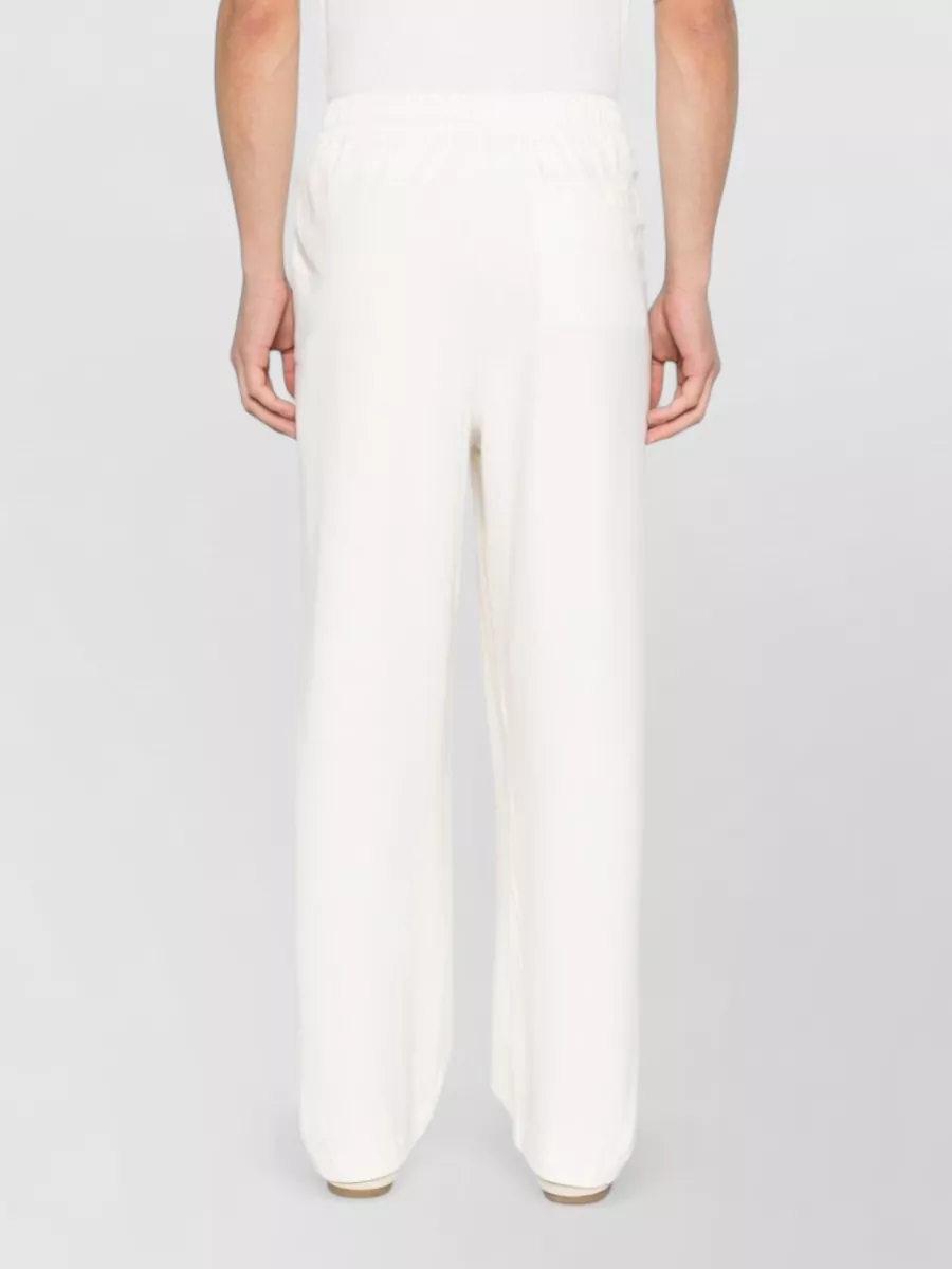 Emporio Armani Straight Cut Trousers Side Pockets Wide