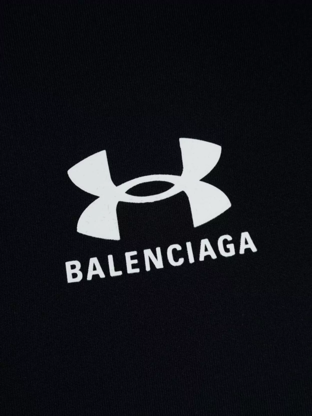 Balenciaga Crew Neck Stretch Fabric Short Sleeves T-Shirt