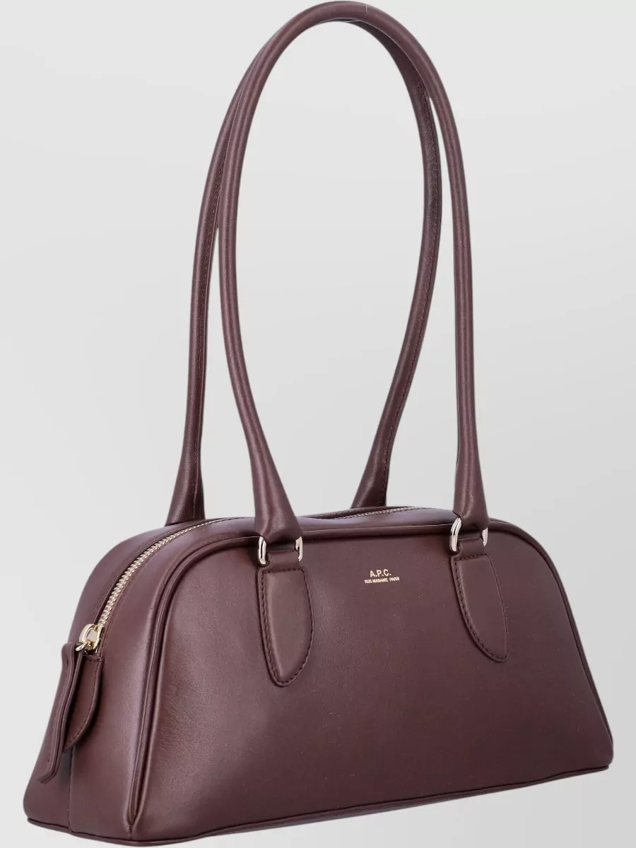 A.p.c. Sac Paloma Small Leather Shoulder Bag