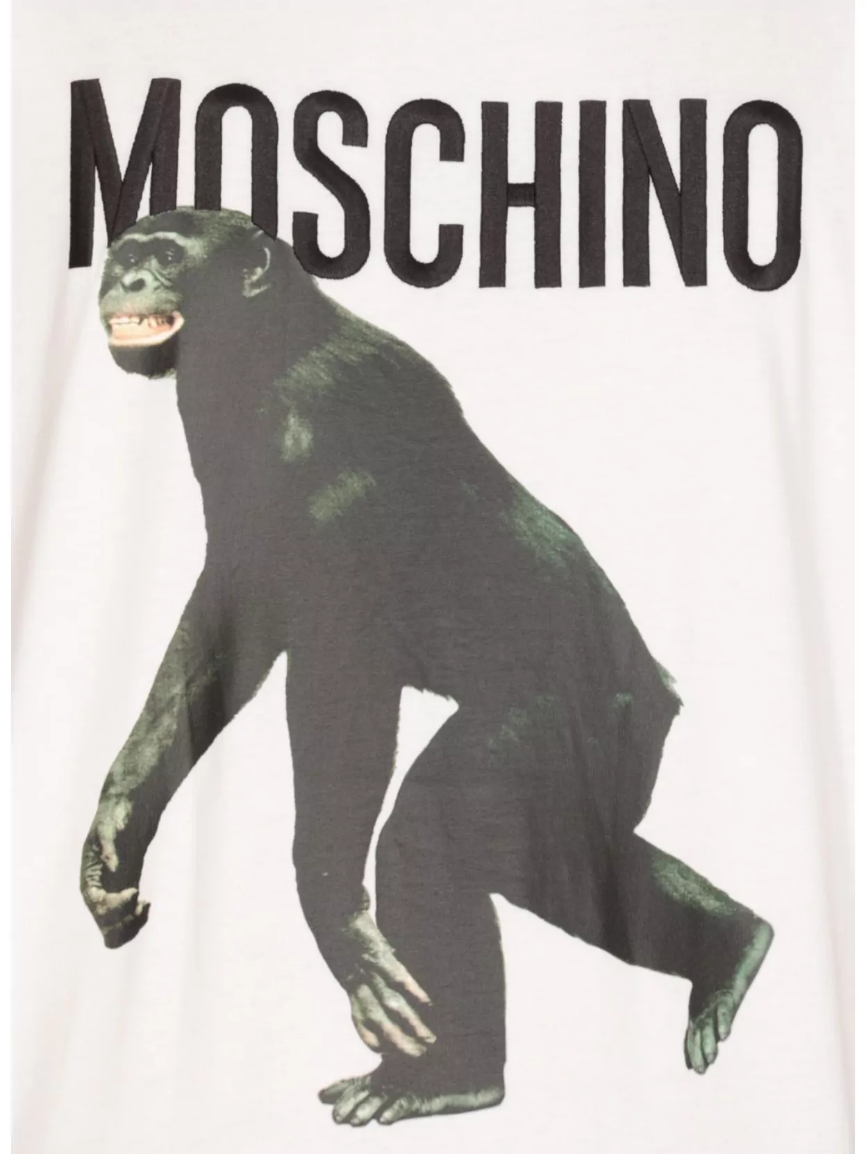 Moschino Crewneck Graphic Print T-Shirt