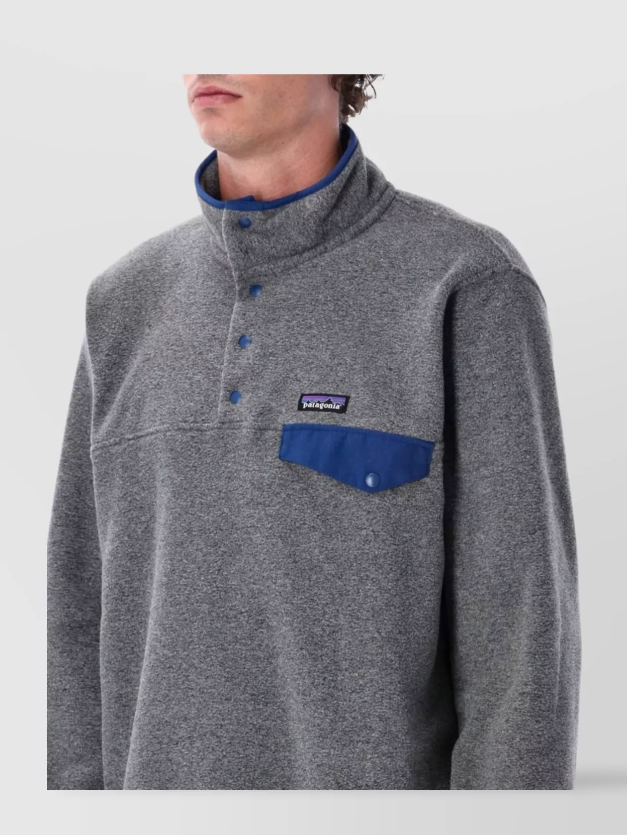 Patagonia High Collar Snap Pullover Jacket