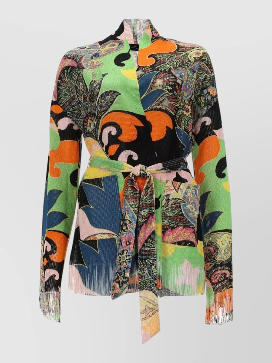 Etro fringed jacket