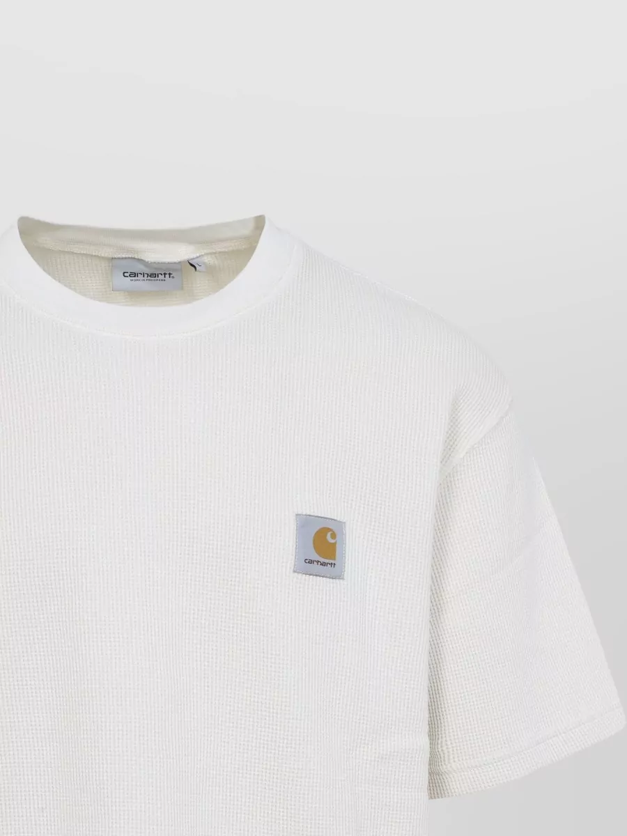 Carhartt Wip Nelson Waffle Crew Neck Short Sleeve T-Shirt