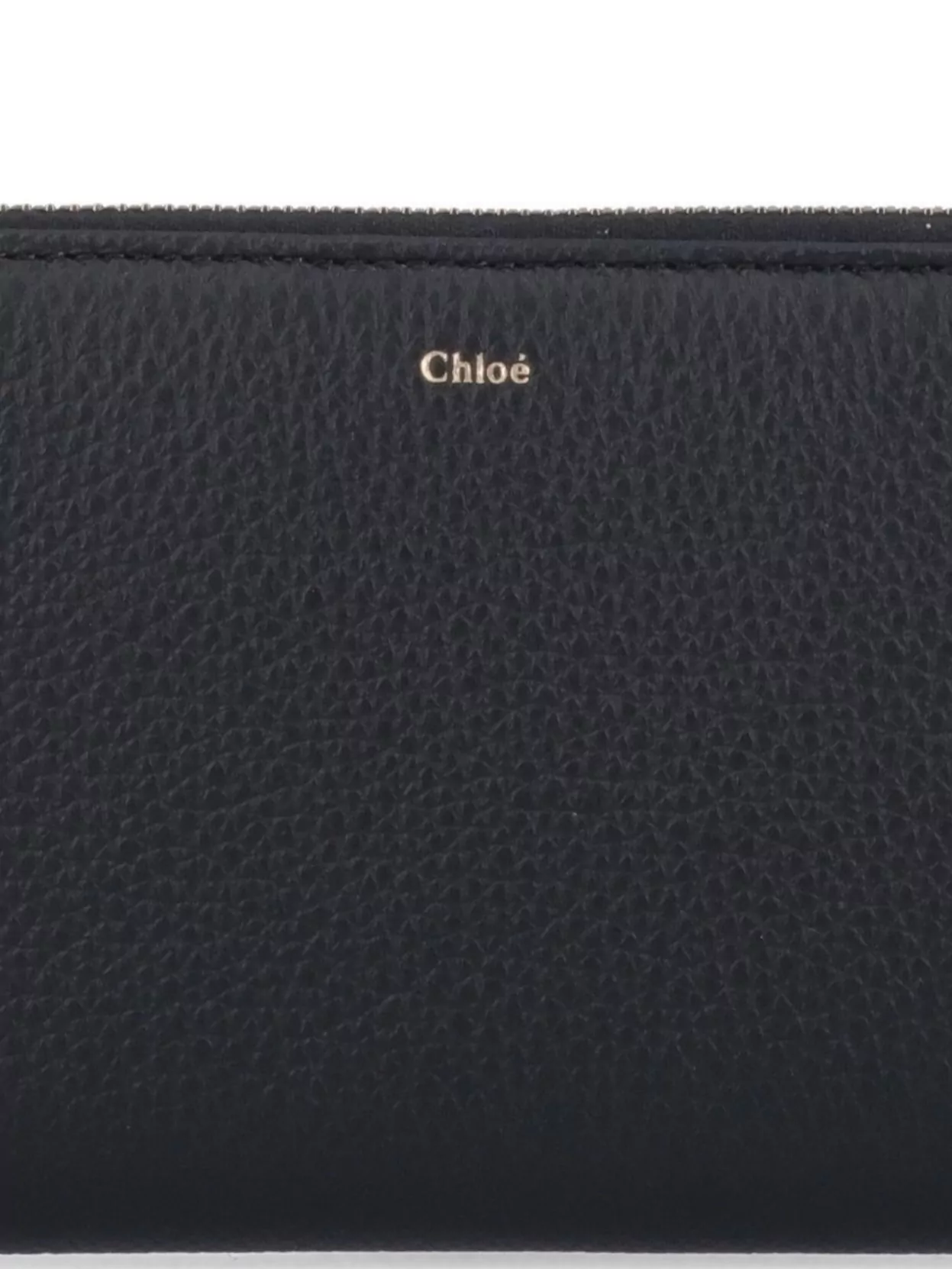 Chloé Textured Finish Gold-Tone Hardware Purses & Cardholders