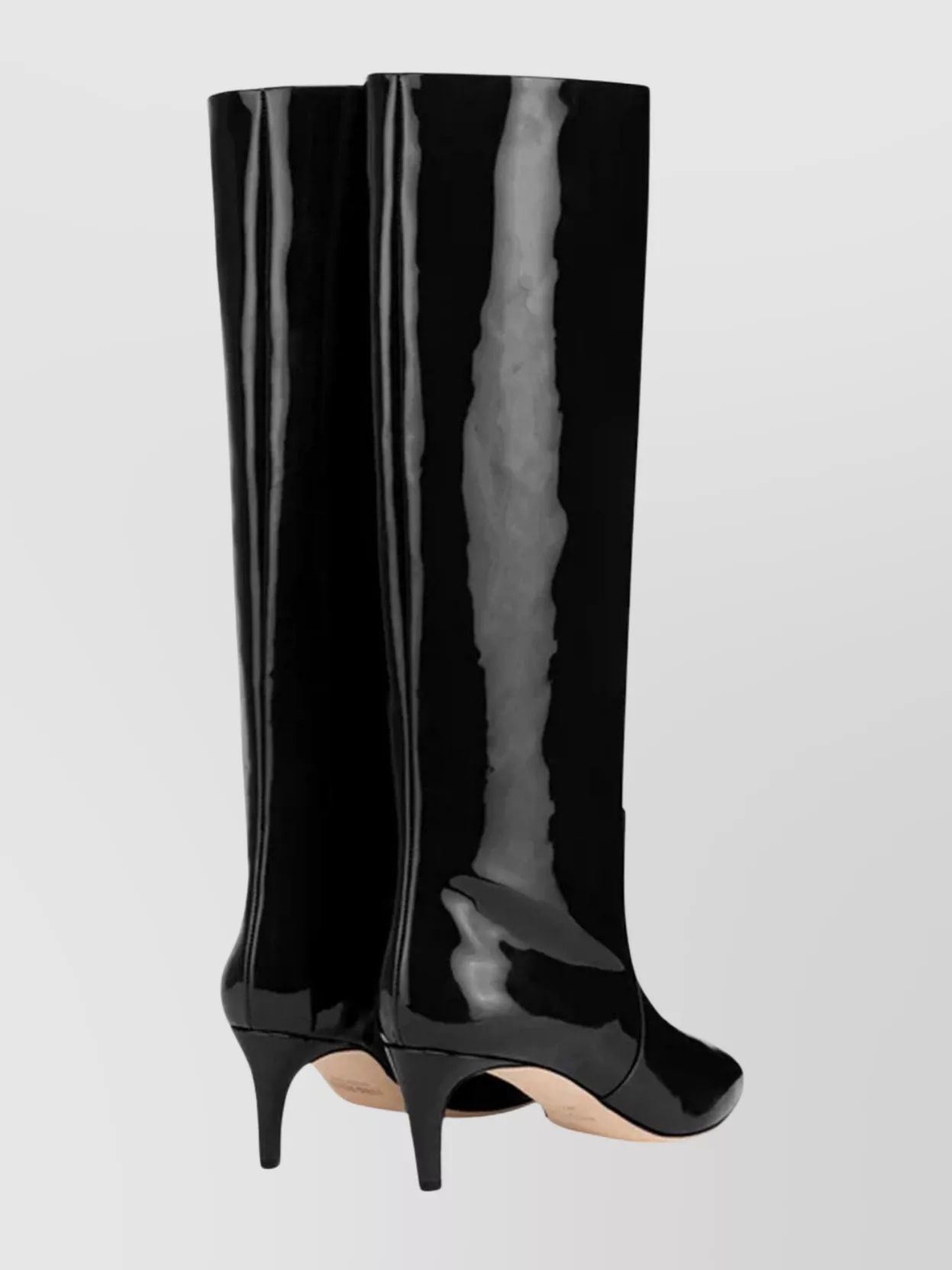 Paris Texas Knee High Stiletto Heel Boot In Multi