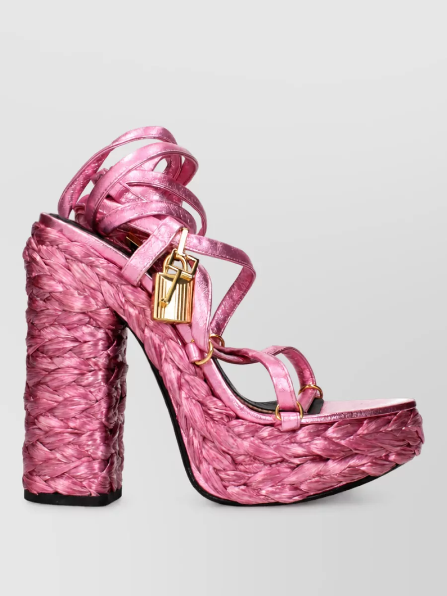 Tom Ford Leather Sandals