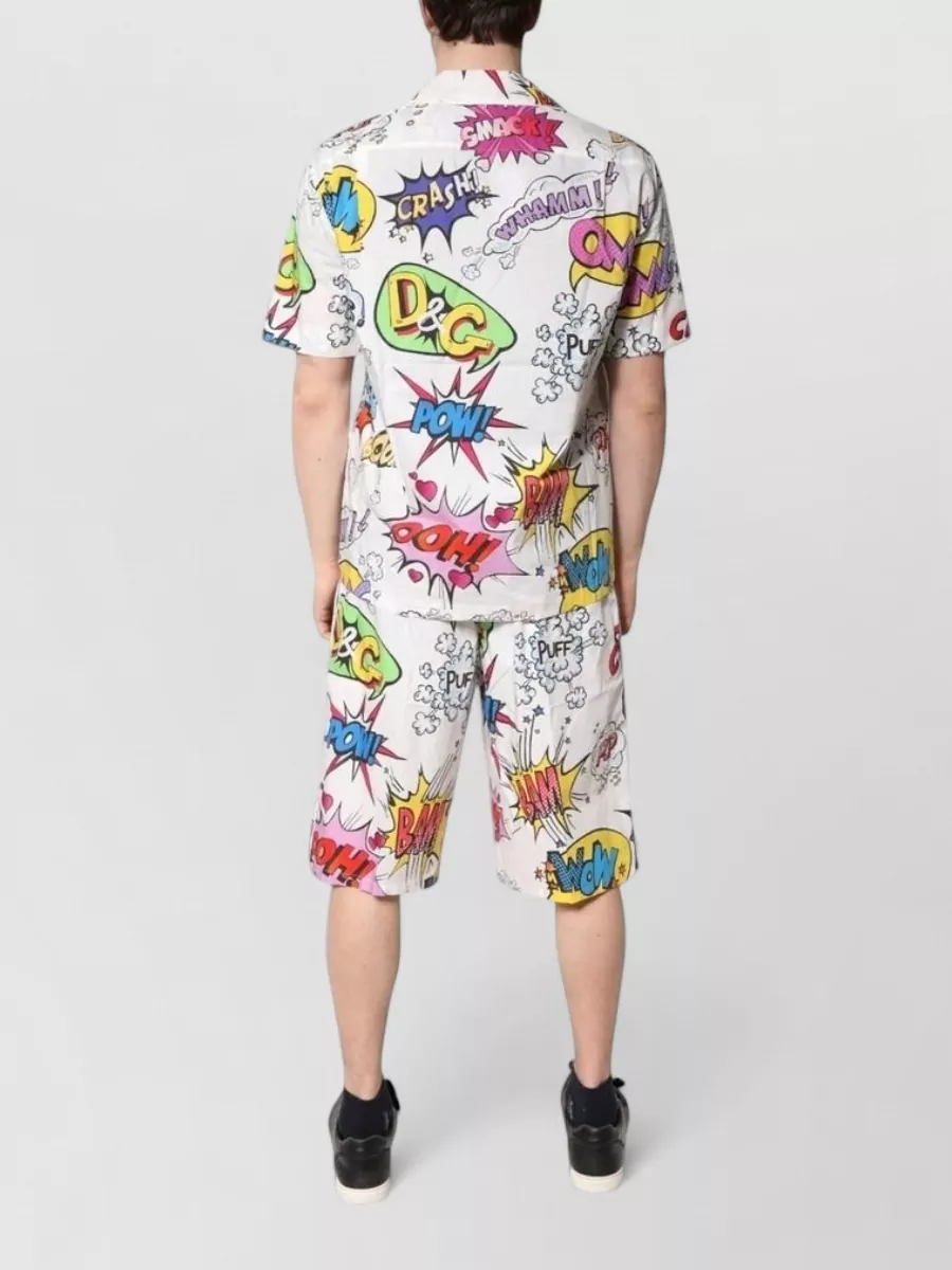 Dolce&Gabbana Cotton Printed Pajama Set