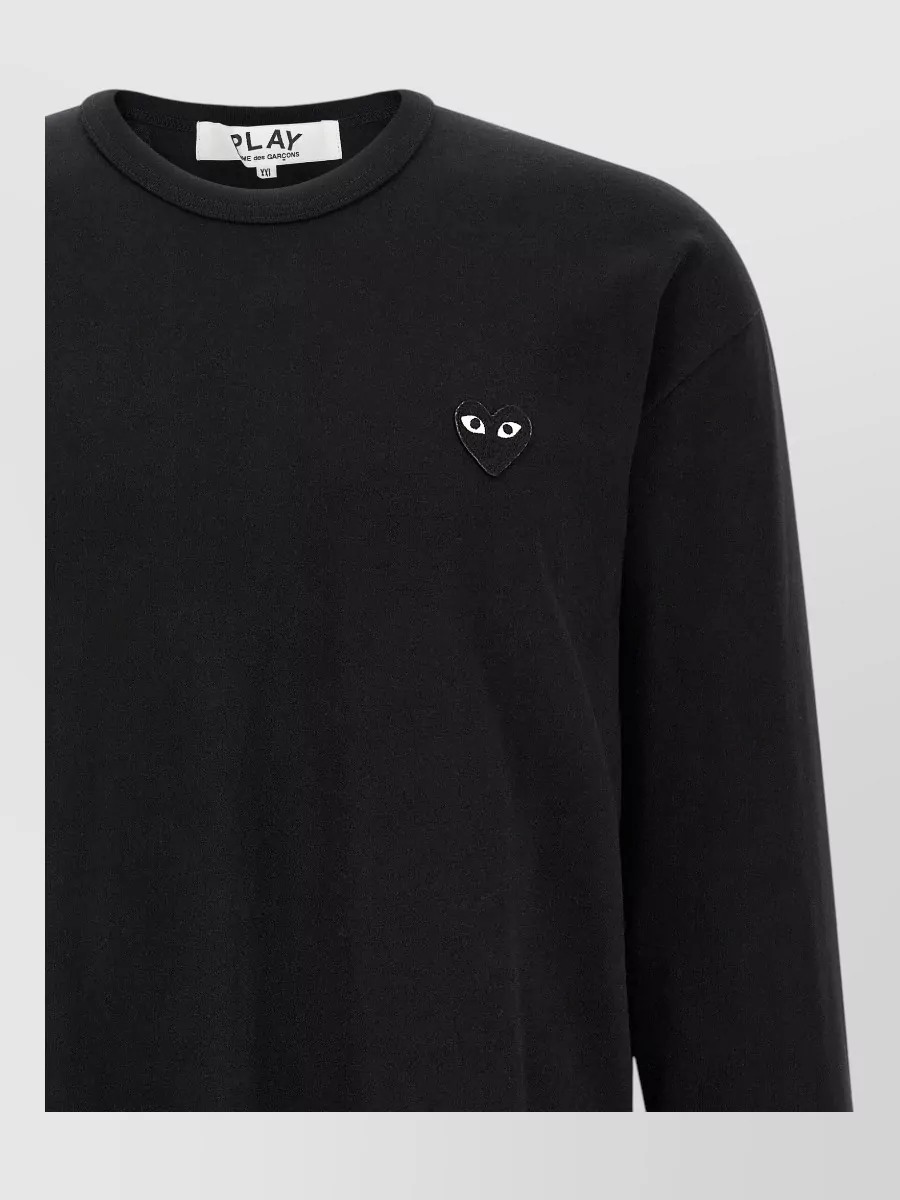 Comme Des Garçons Play Cotton Long-Sleeve T-Shirt