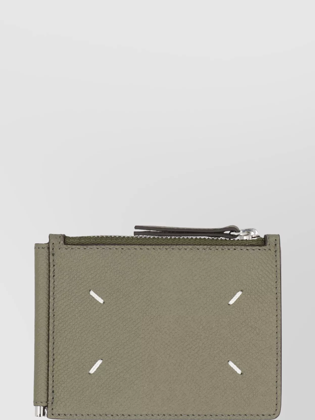 Maison Margiela Hammered Leather Cardholder Four Stitches