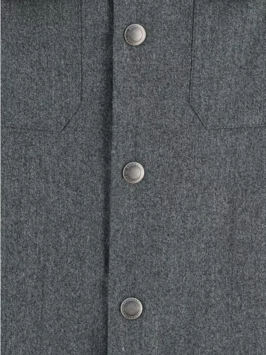 Brunello Cucinelli Wool Shirt Jacket