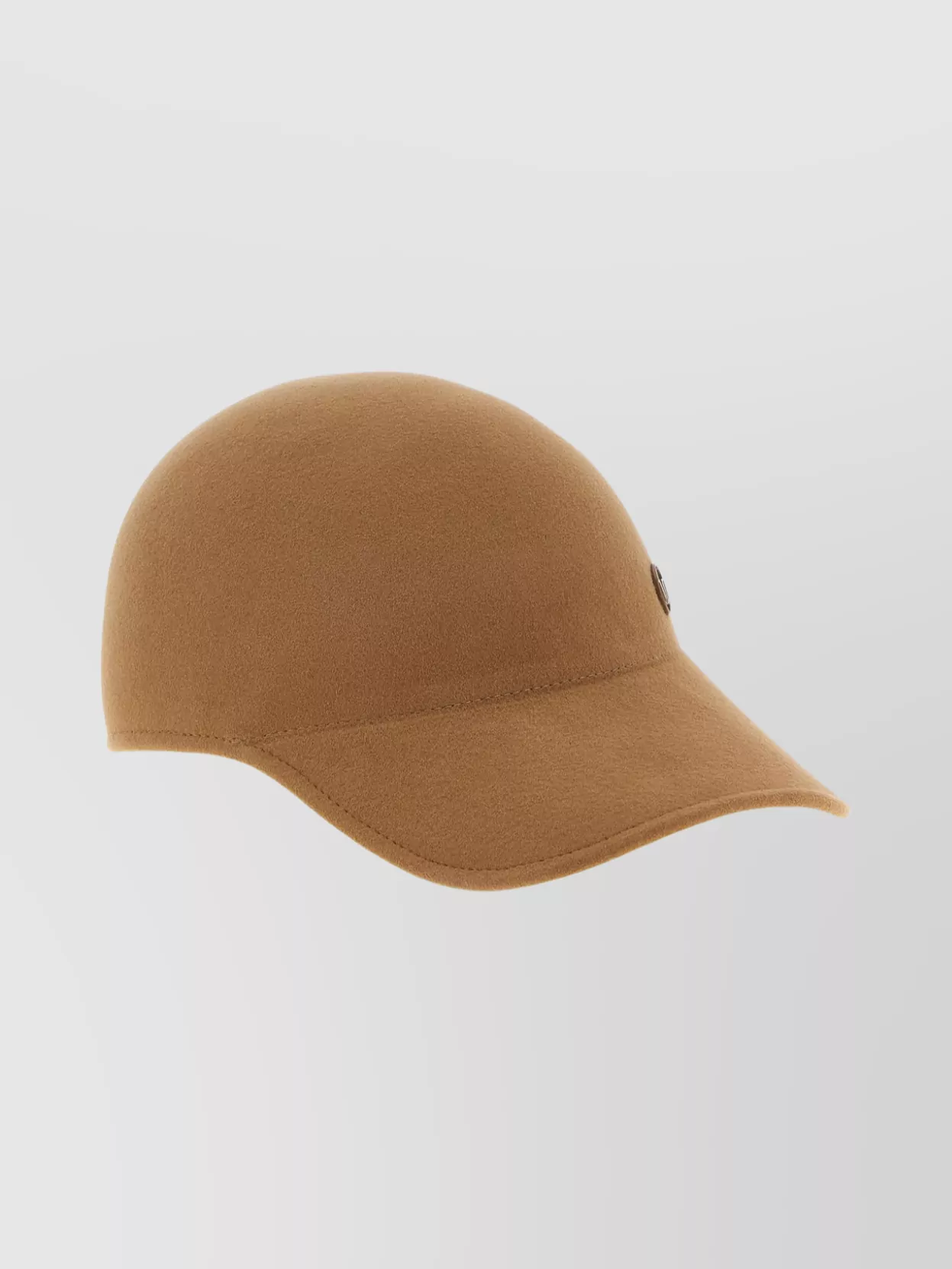 Maison Michel Cap Featuring A Curved Brim Design