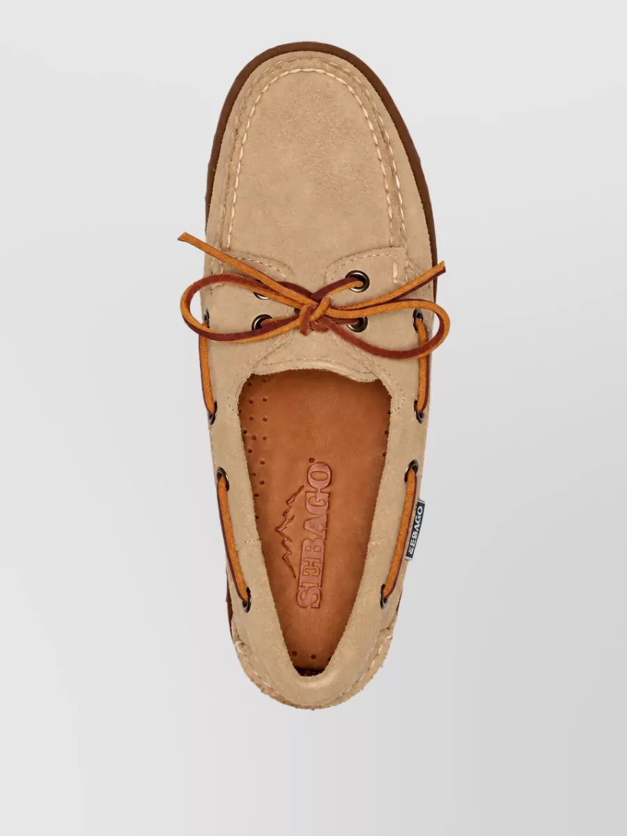 Sebago Leather Lace-Up Loafers