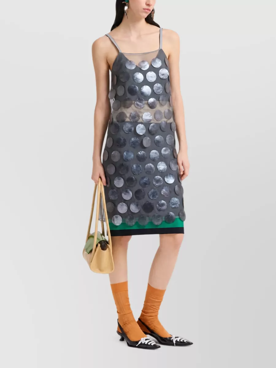 Marni Sequin Midi Dress