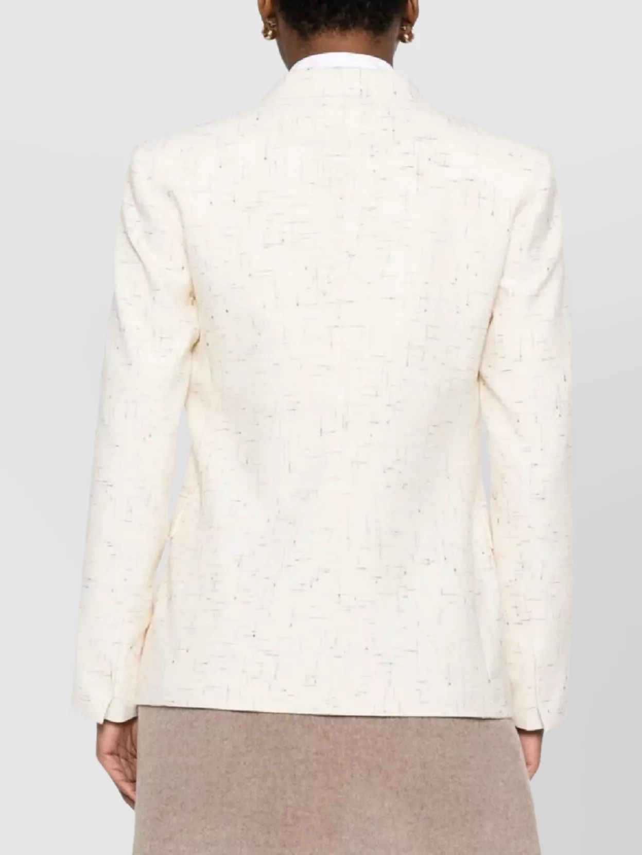 Fabiana Filippi Tailored Jacket With Notched Lapels And Pockets