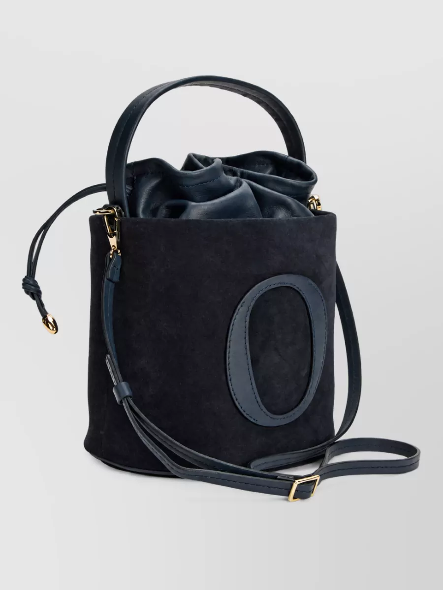 Orciani Leather Bucket Shoulder Bag