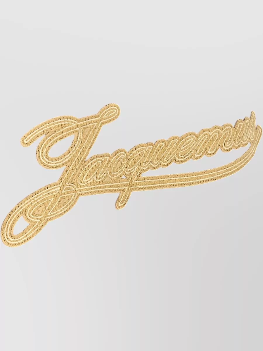 Jacquemus Torneo Patch Crew Neck Short Sleeve T Shirt