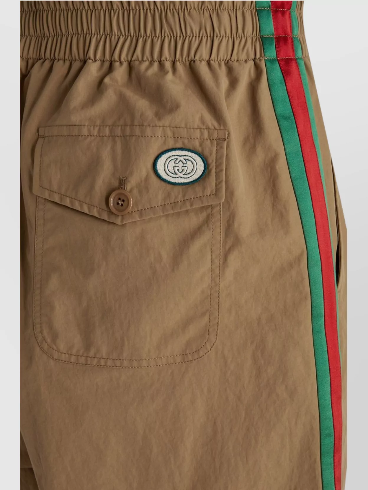 Gucci Trousers With Elastic Waistband And Side Stripes