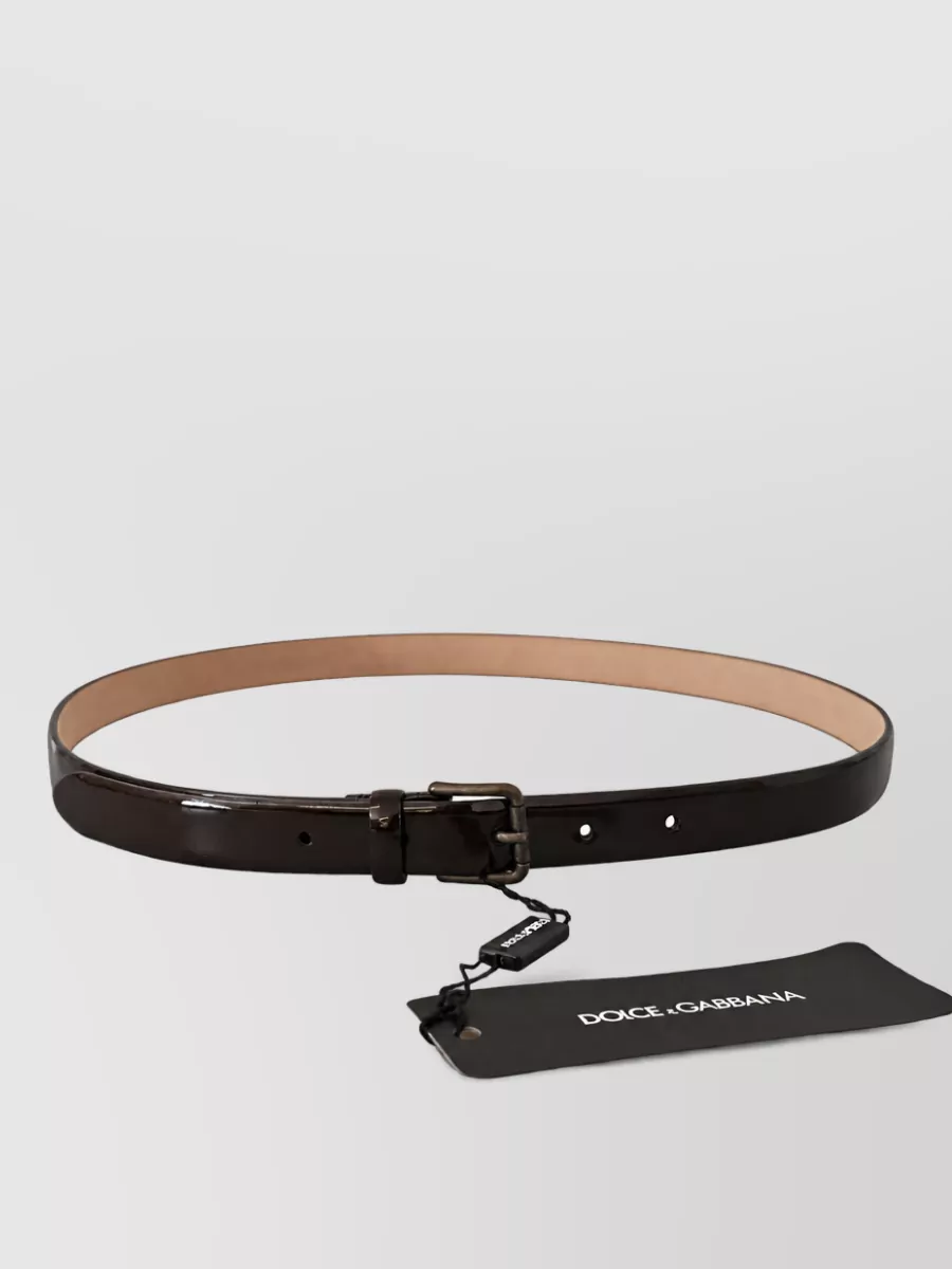 Dolce&Gabbana Patent Leather Belt