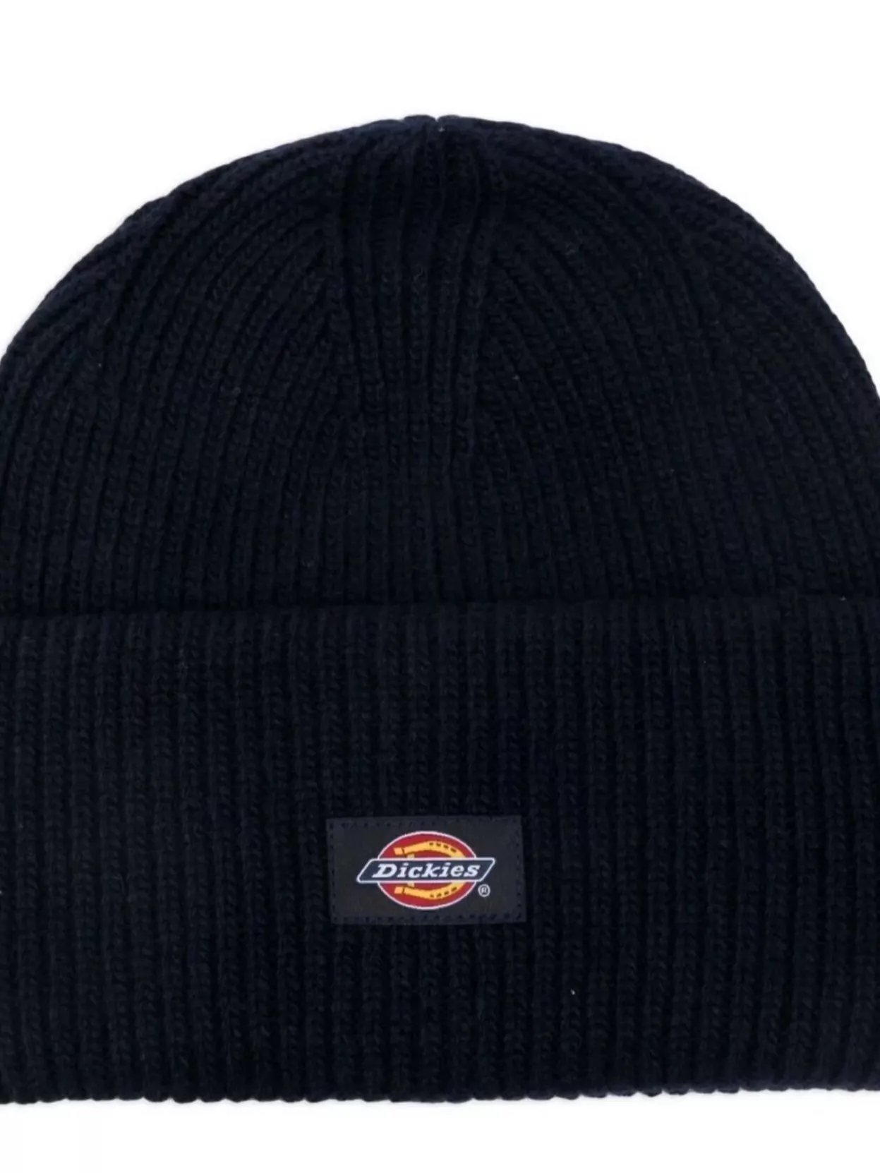 Dickies Ribbed Beanie Hat Turn-Up Brim