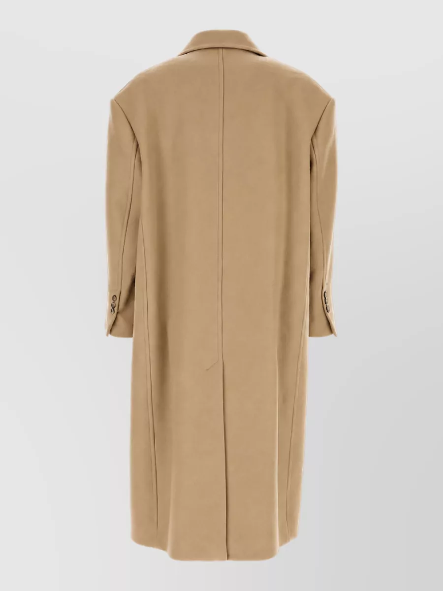 Ami Paris Virgin Wool Coat