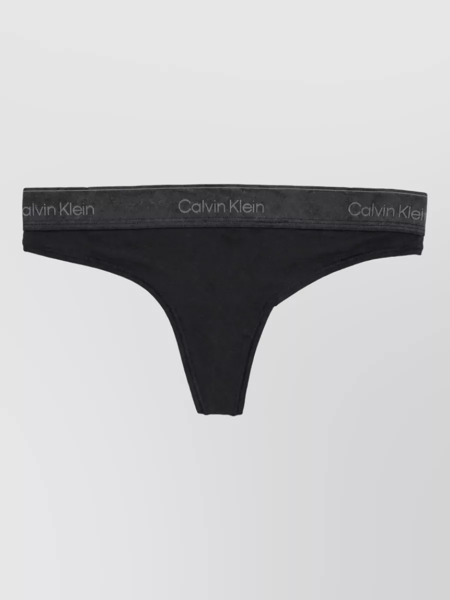 Calvin Klein high-cut thong