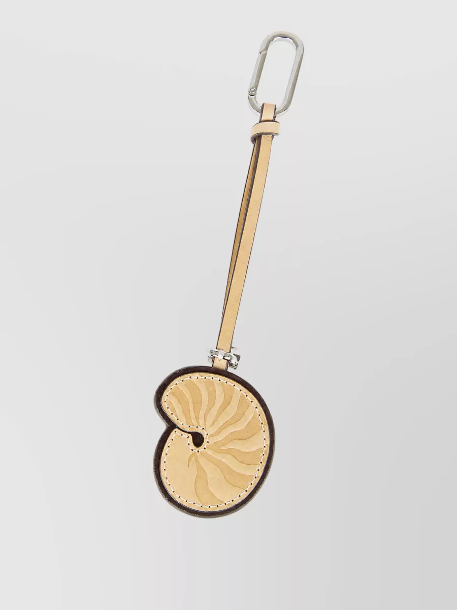 Tory Burch leather keychain