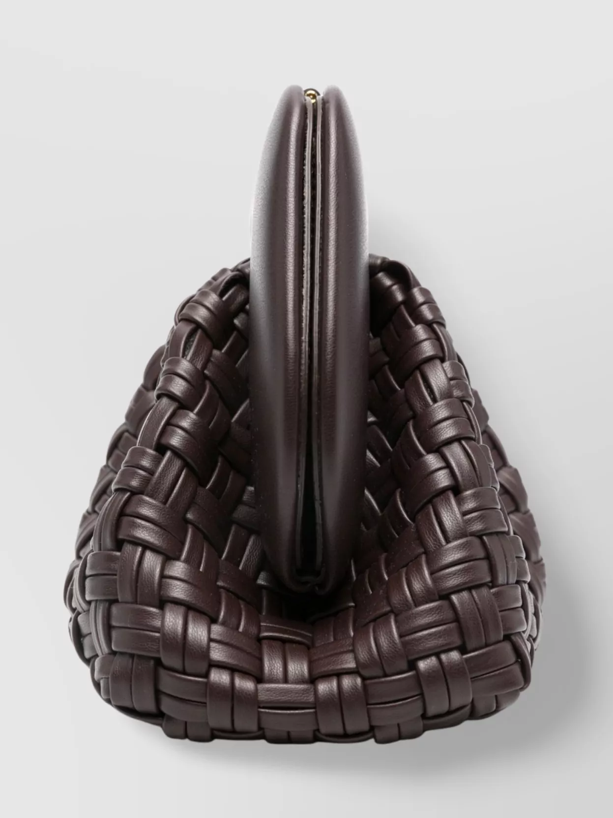 THEMOIRÈ TOP HANDLE WEAVED MICRO CLUTCH