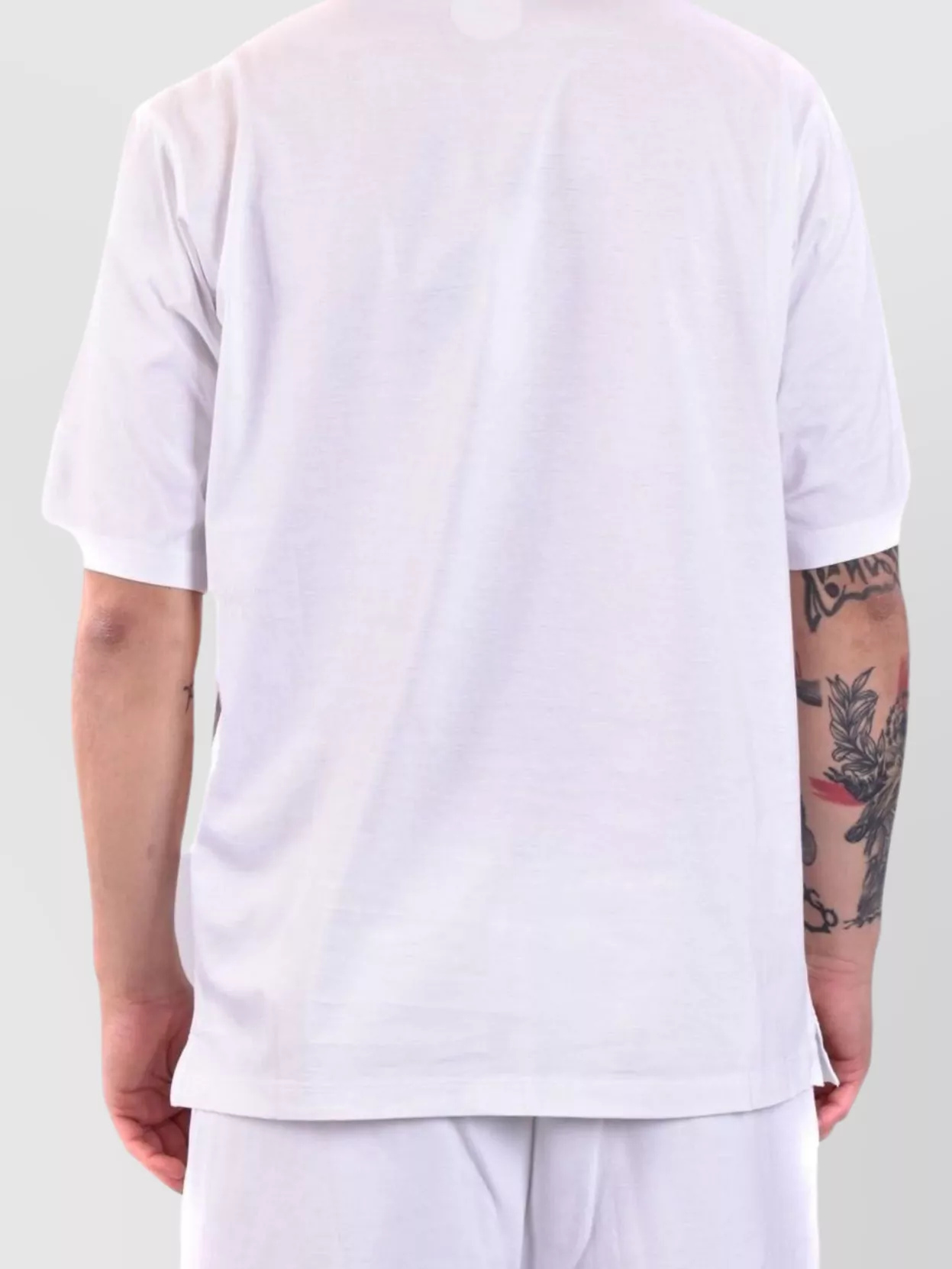 Dsquared2 Crew Neck Graphic Print Short Sleeves In White