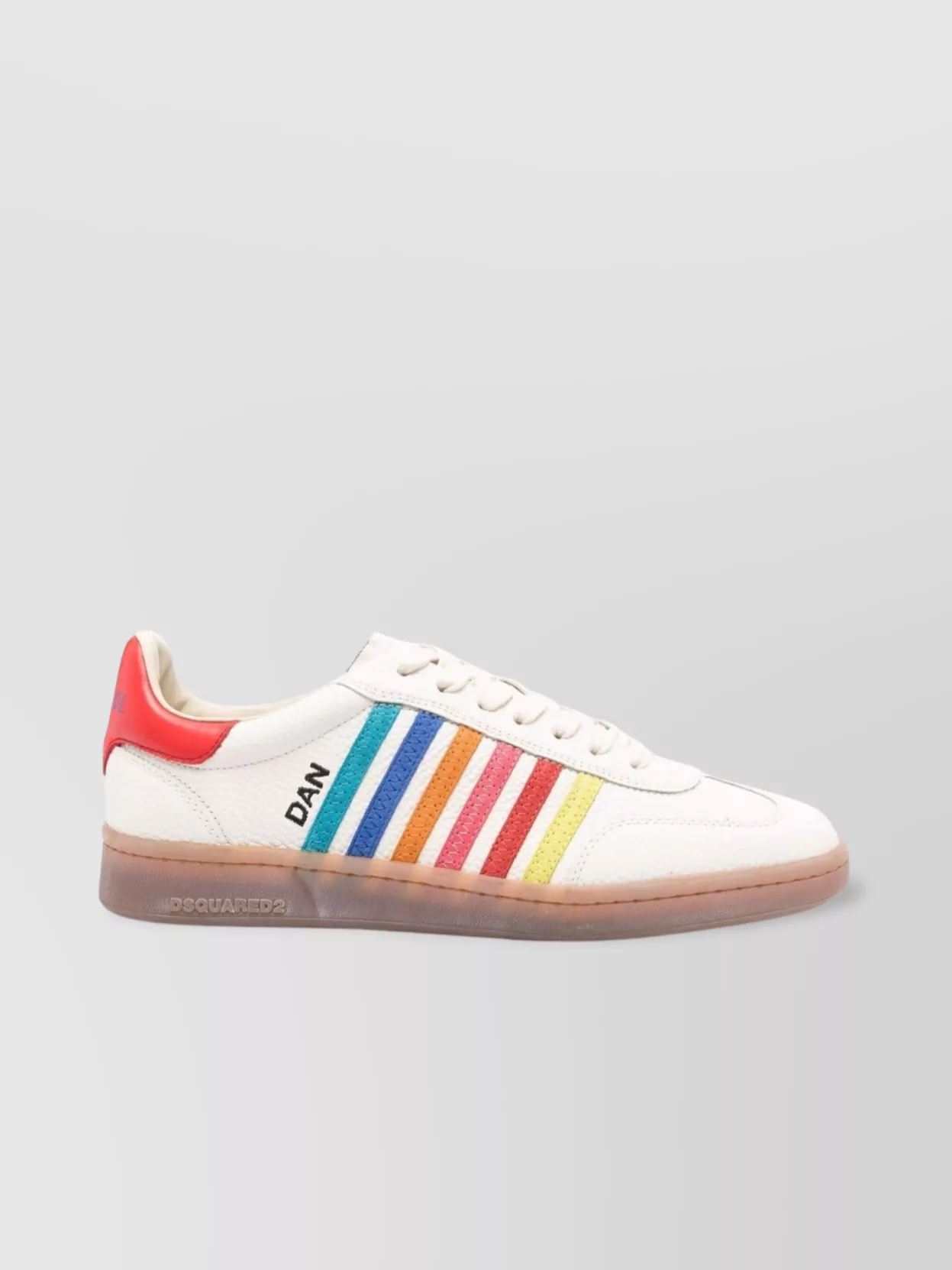 Shop Dsquared2 Striped Low Top Sneakers