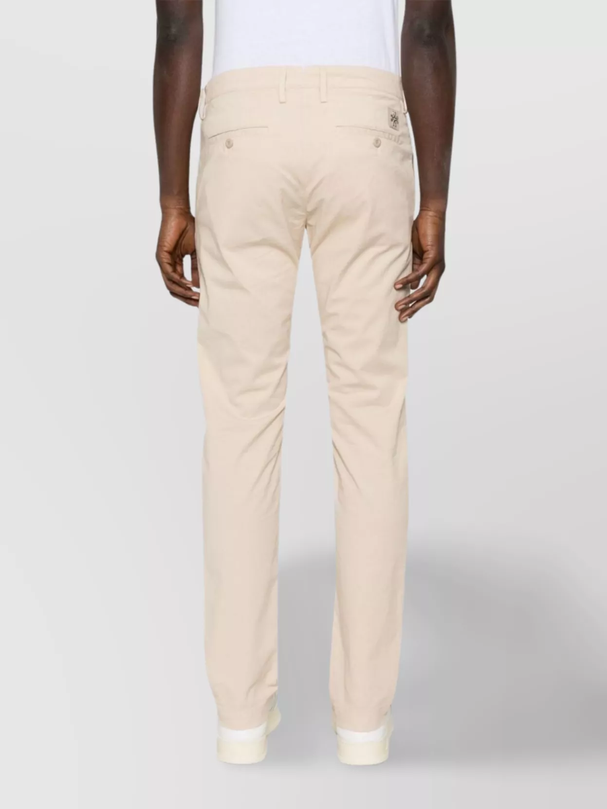 Jacob Cohen Straight Trousers Rear Pockets