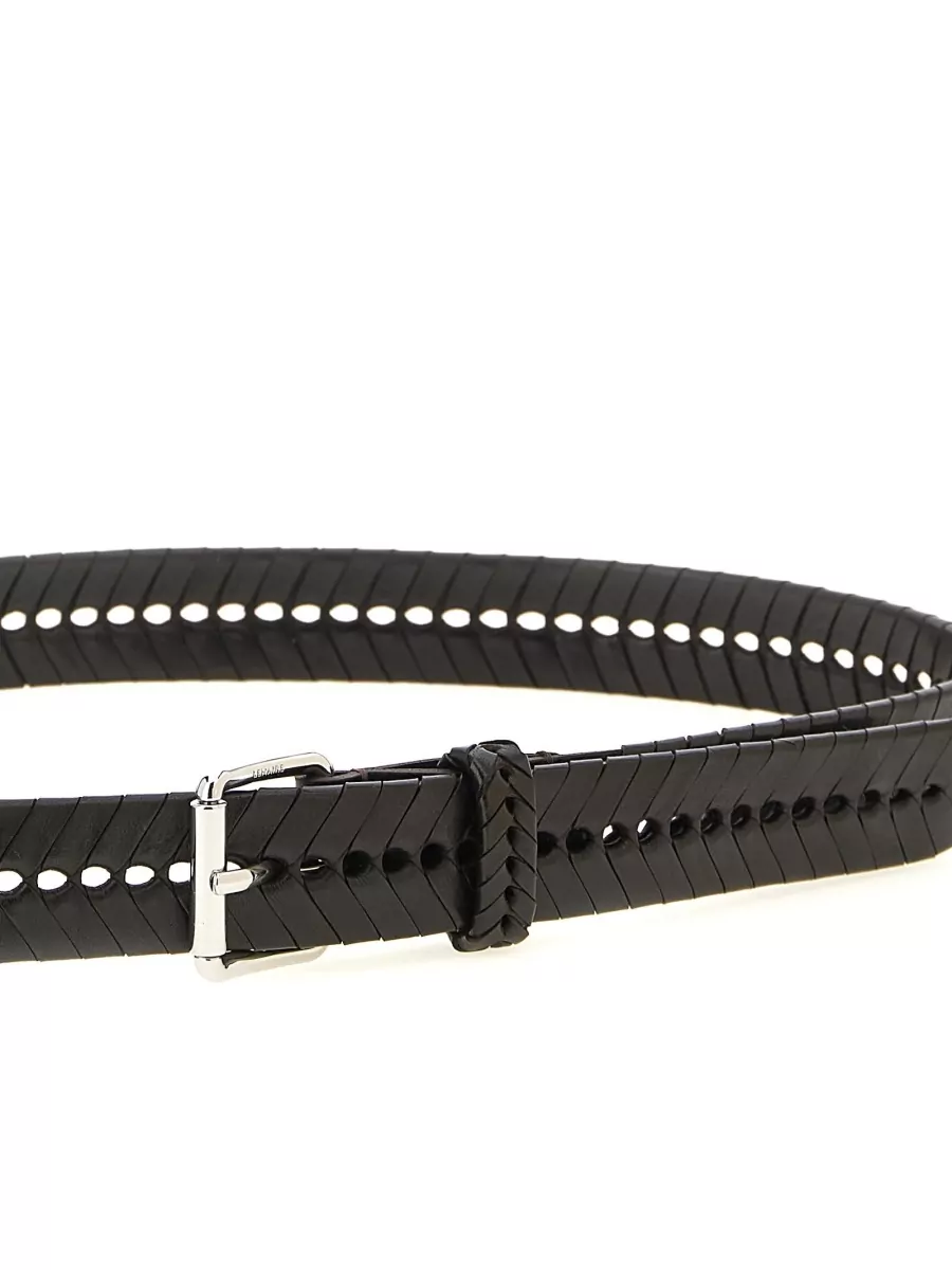 Lemaire Braided Leather Belt