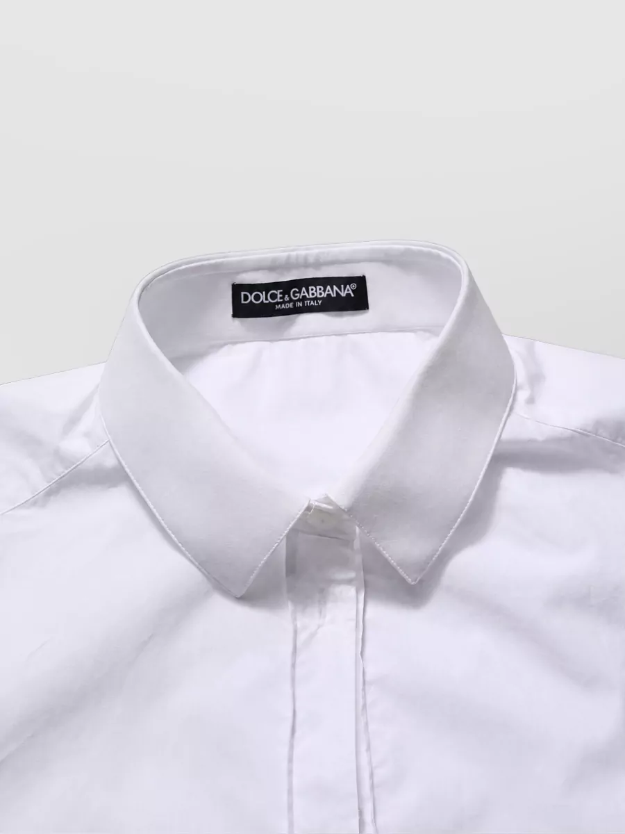 Dolce&Gabbana Cotton Long Sleeve Button-Up Shirt