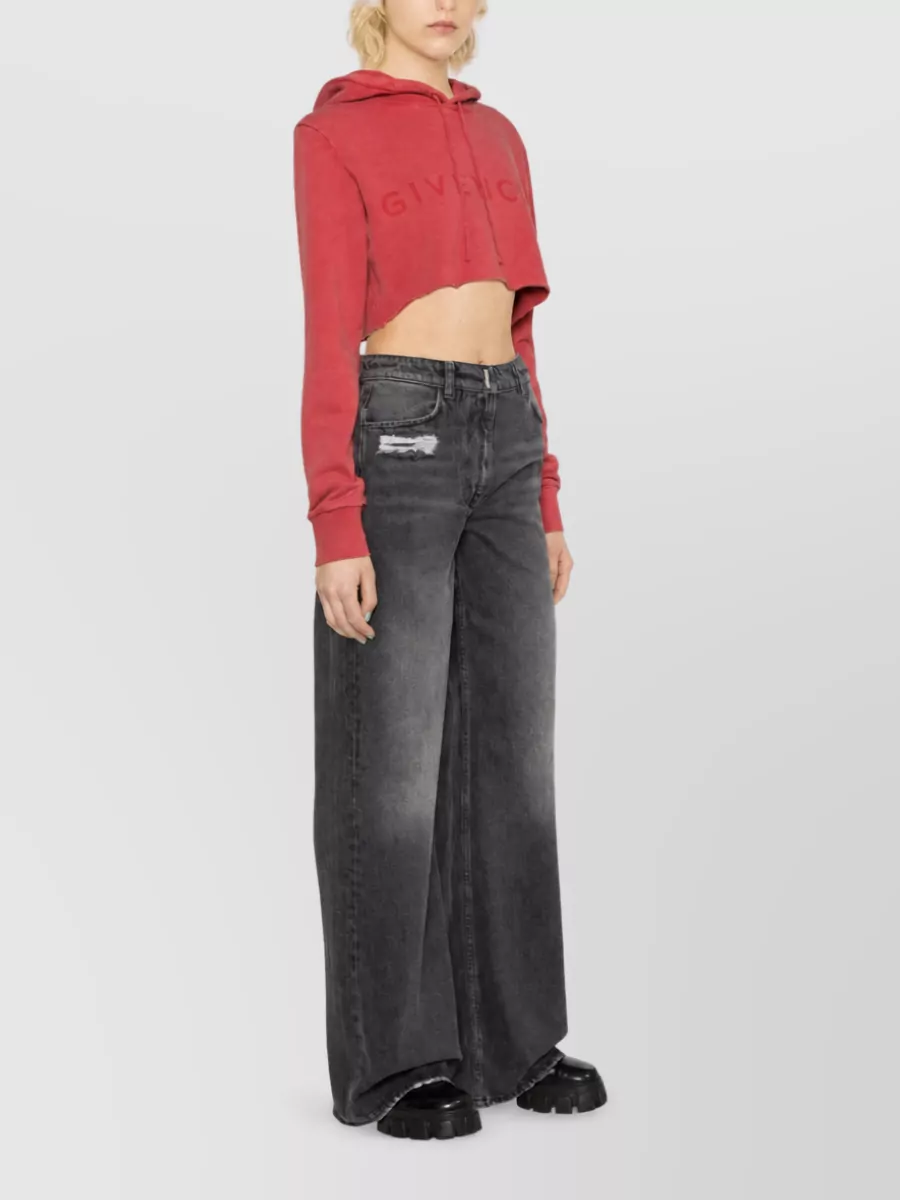 Givenchy Oversized Wide-Leg Jeans