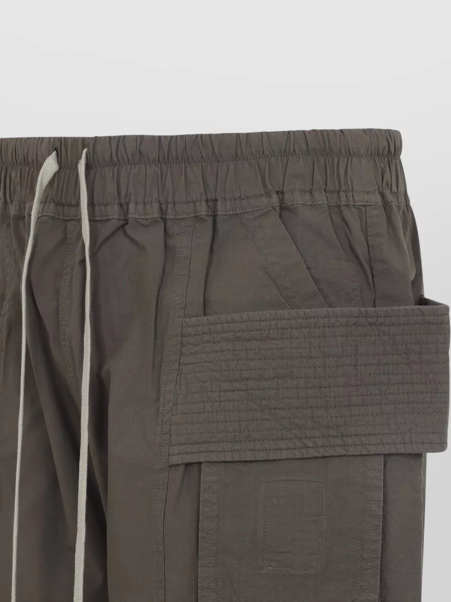 Rick Owens Drkshdw Cotton Low-Rise Cargo Shorts