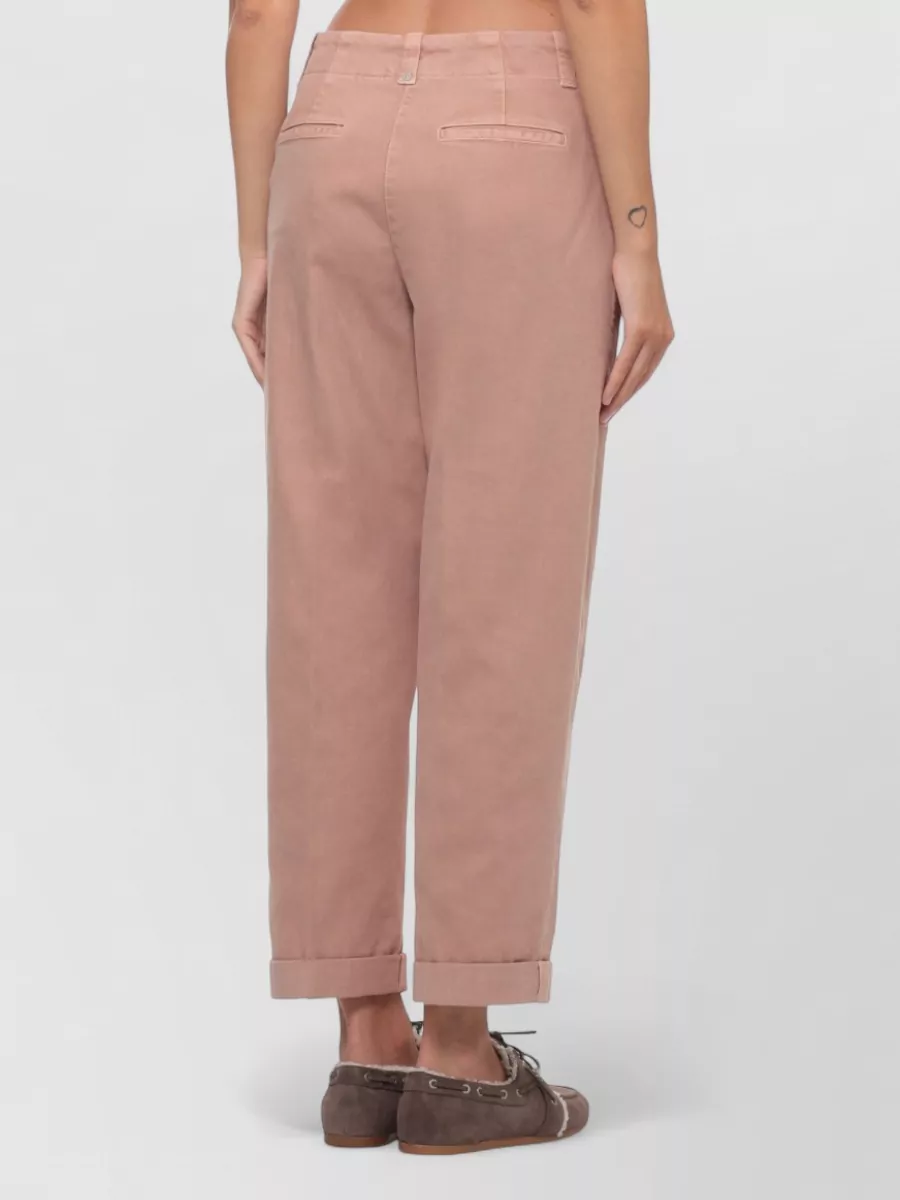 Peserico High-Rise Straight-Leg Trousers