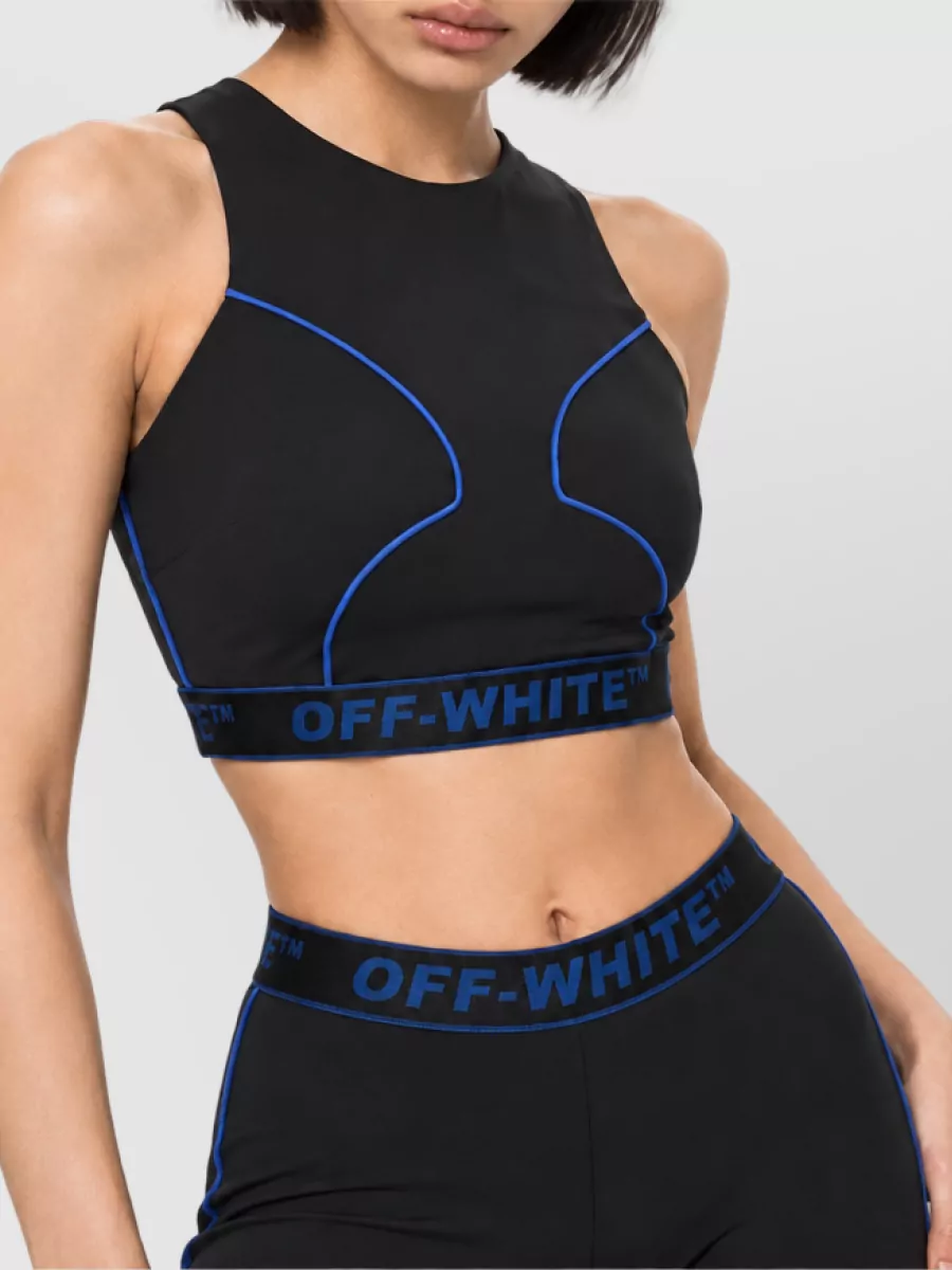 Off-White Logo-Band Bralette
