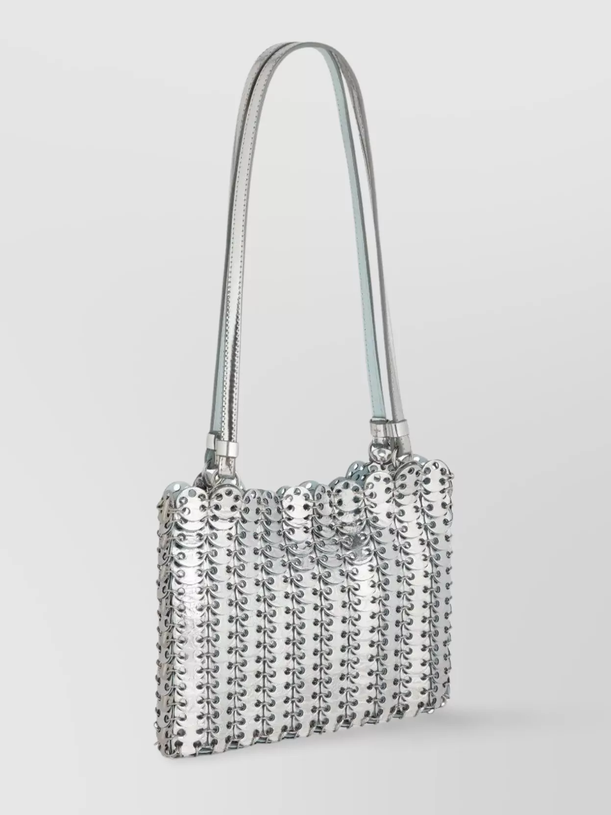 Shop Rabanne Chainmail Reversible Shoulder Bag
