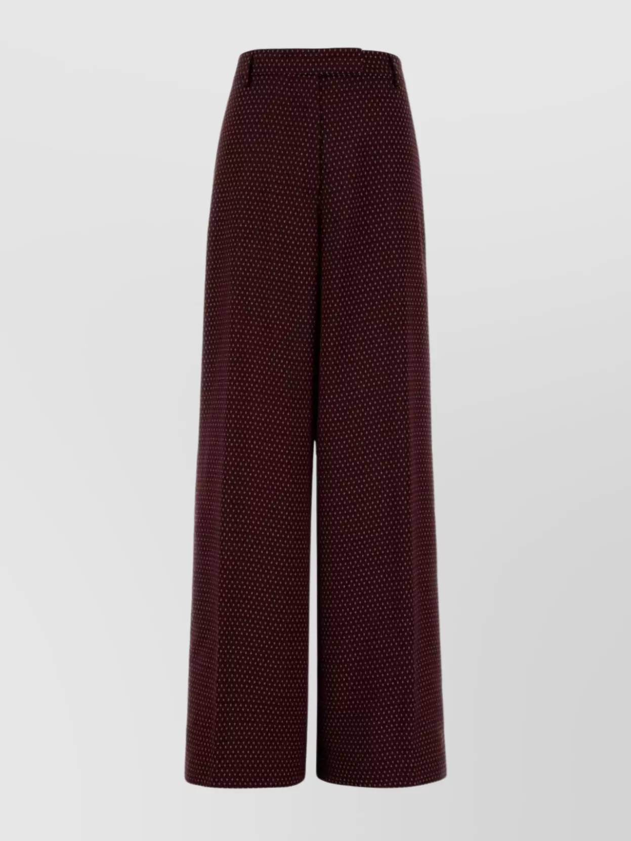 Dries Van Noten Satin Wide-leg Trousers Embroidered
