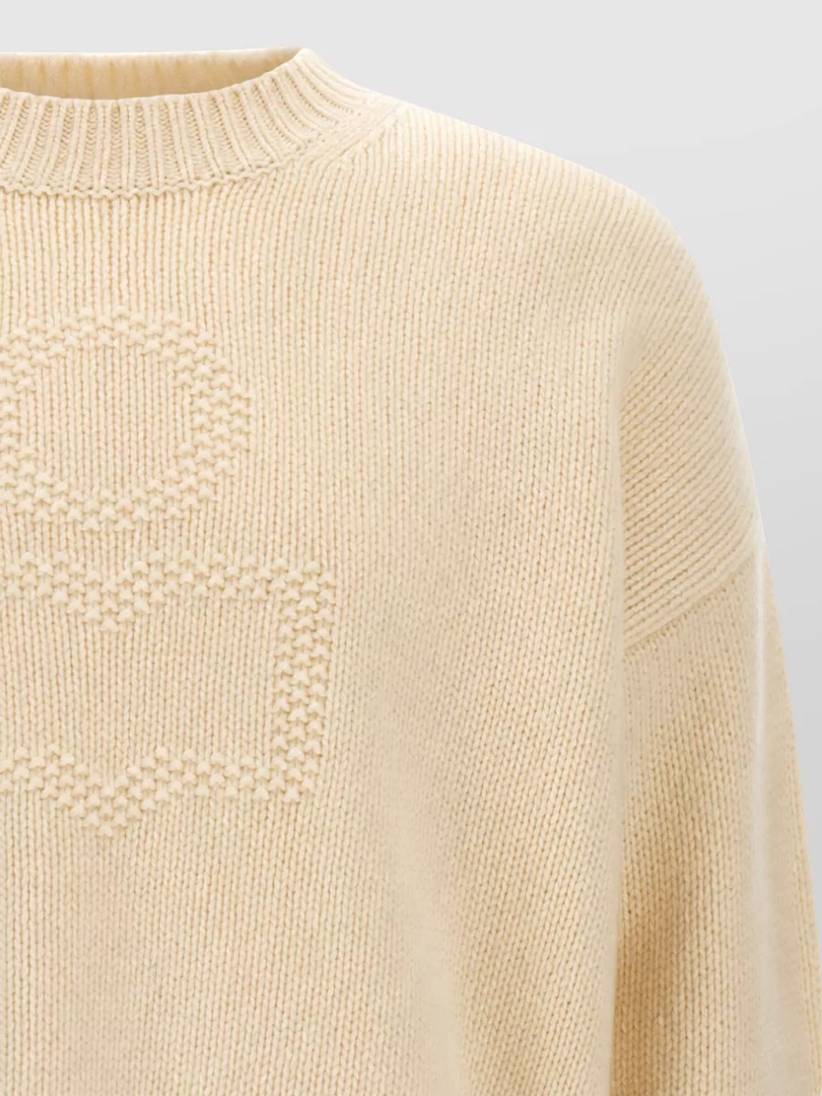 Isabel Marant Etoile Wool Ribbed Logo Sweater