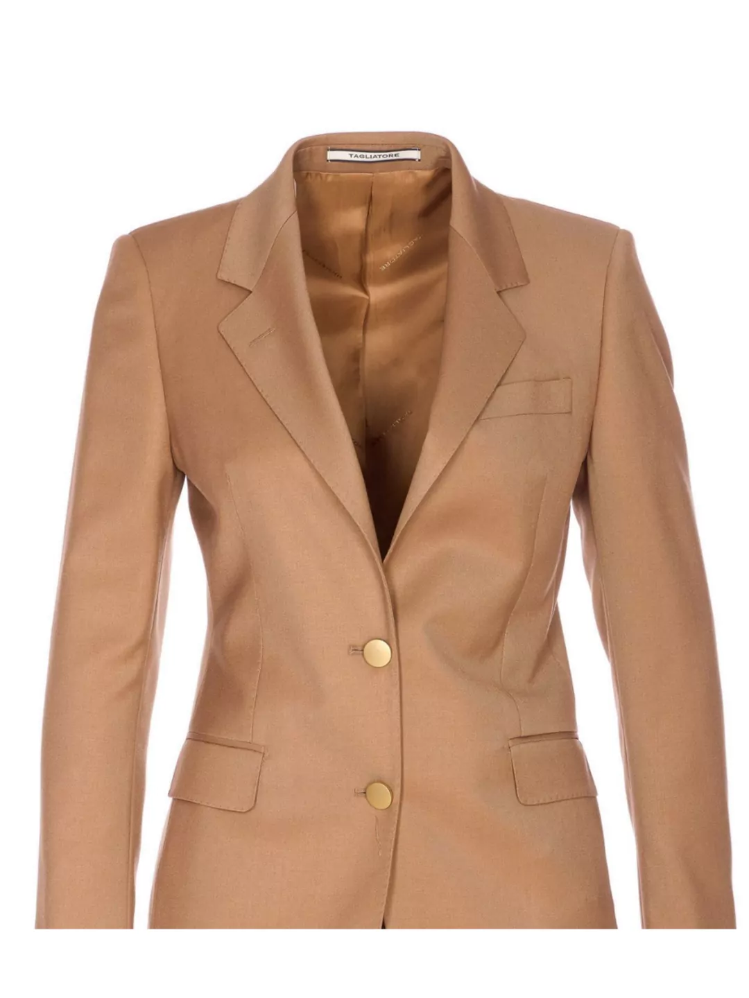 Tagliatore Notch Lapel Jacket Long Sleeves Design
