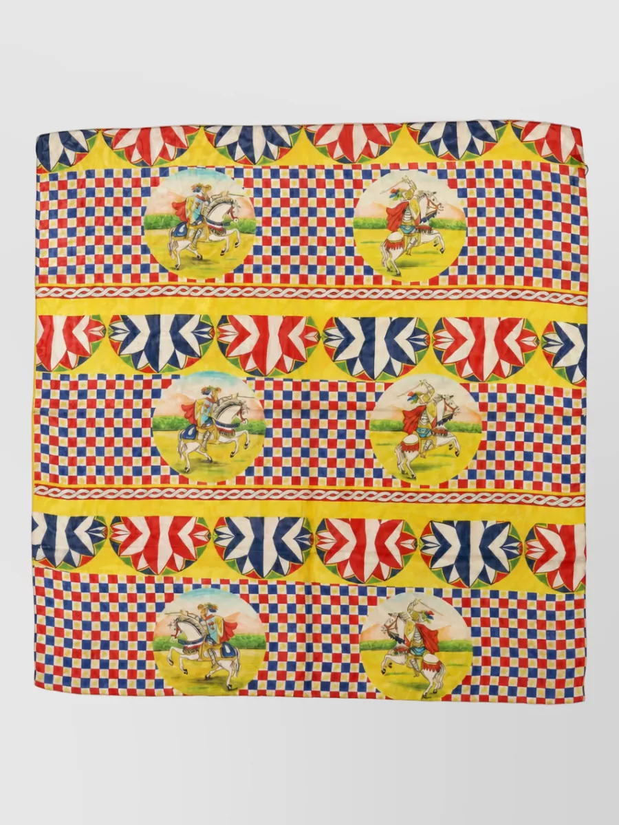 Dolce&Gabbana silk foulard scarf