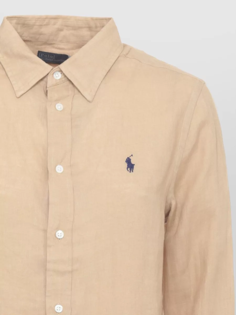 Ralph Lauren Linen Long-Sleeve Shirt