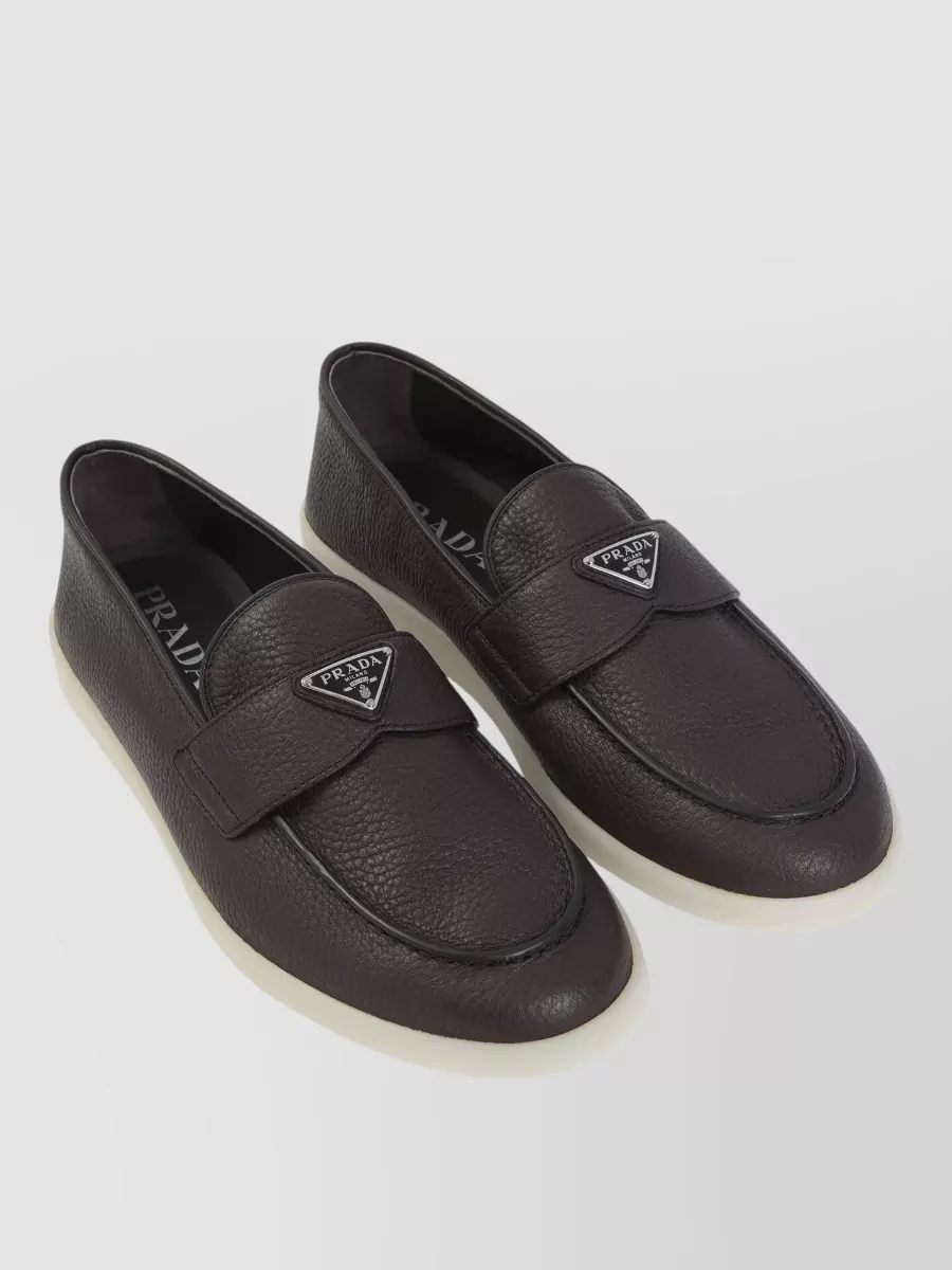 Prada Leather Loafers