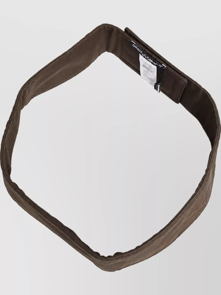 Dolce&Gabbana Viscose Wide Belt Cummerbund