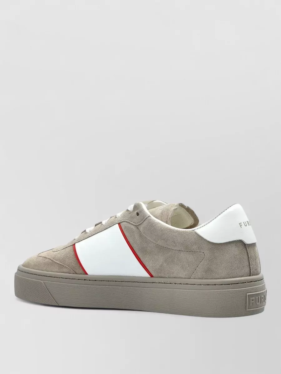 Furla Linen Low-Top Sneakers