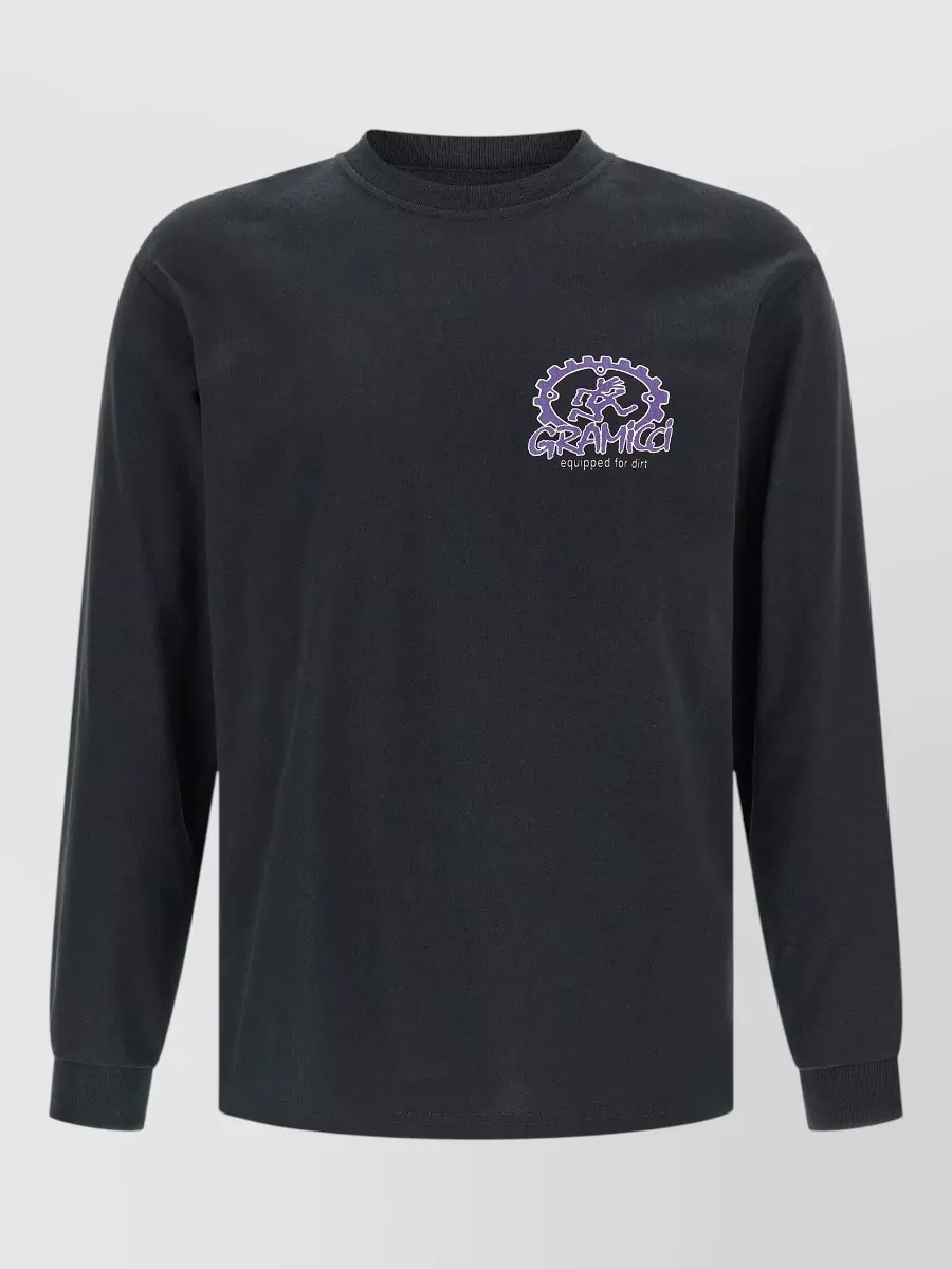Gramicci Equipped for dirt long-sleeve cotton t-shirt