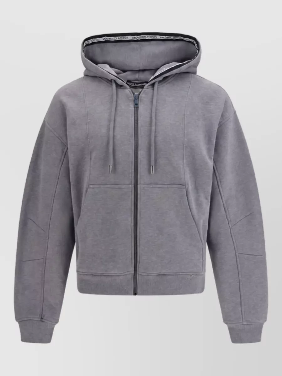 Dolce&Gabbana cotton zip-up hooded jacket