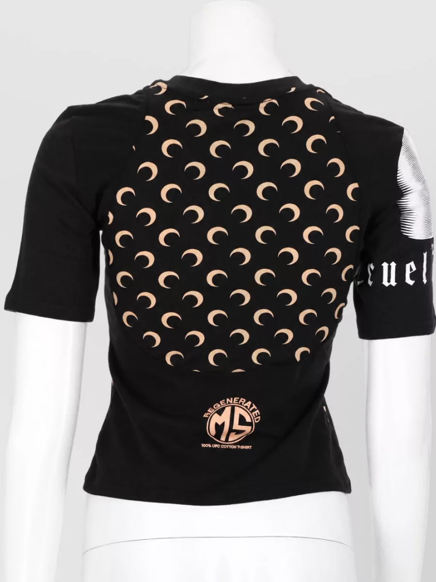 Marine Serre Cotton T-Shirt